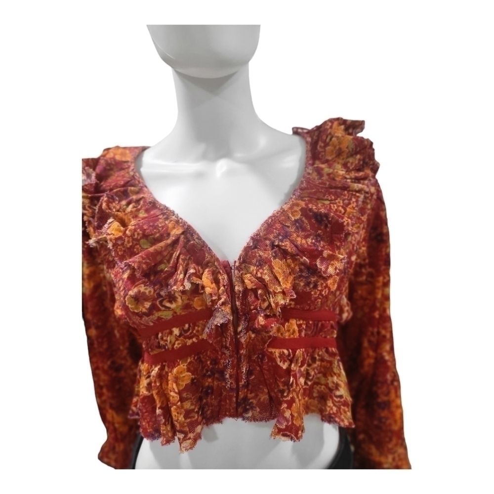 Free People Rudi Ruffle Top - Picture 8 of 14